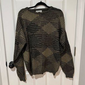 Vintage 80's Gianfranco Ruffini Totally 80s Cosby Style Sweater - Size‎ Medium